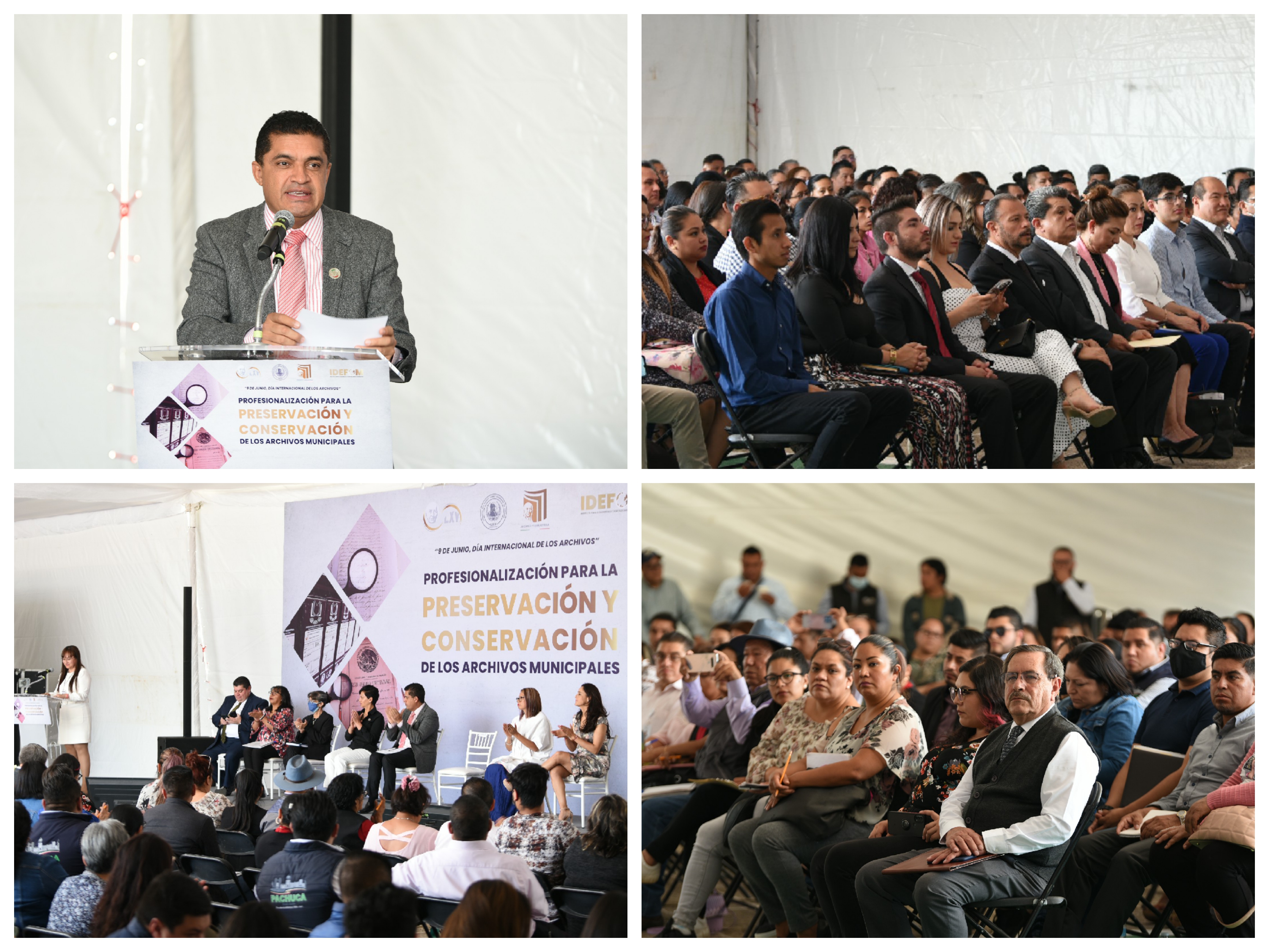 Imagen de las jornadas de capacitación y profesionalización para la preservación y conservación de los archivos municipales